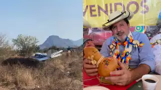 Los pasajeros de la avioneta resultaron ilesos del desplome