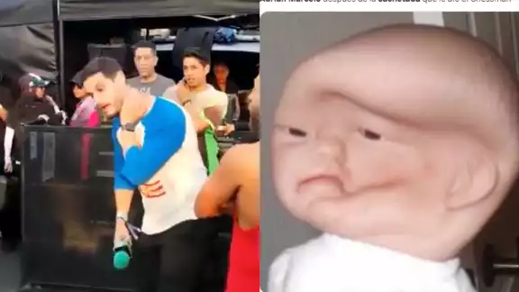 Adrián Marcelo fue atacado por el luchador durante una entrevista para su programa de Youtube Adrián Marcelo fue atacado por el luchador durante una entrevista para su programa de Youtube
