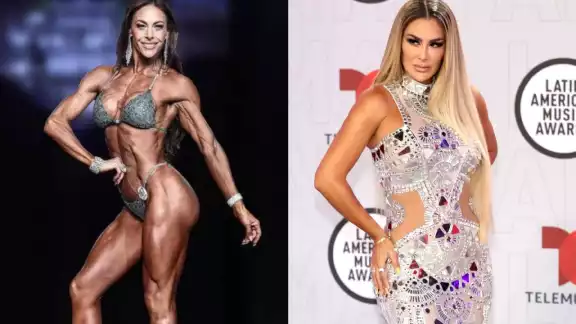 Ninel Conde presume su marcado abdomen y rutina de ejercicio en Instagram