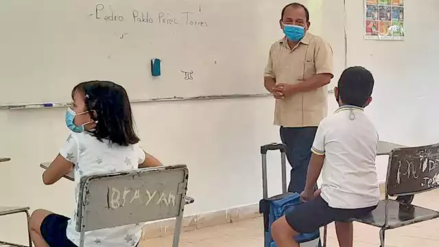 La pandemia provocó que las clases presenciales se cancelaran; se refleja el bajo nivel académico en el retorno de los alumnos a las aulas