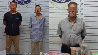 Policía detiene a cuatro hombres por intento de robo en Playa del Carmen