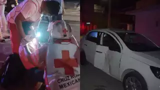 Turistas se pasan el alto y arrollan a motociclista en Chicxulub