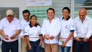 La obra es parte de las realizadas por Fonatur en el proyecto del Tren Maya