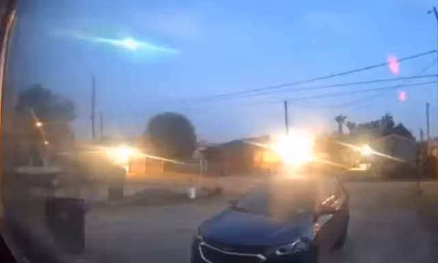 Este fenómeno se trata de un bólido, el cual anteriormente ya ha sido observado