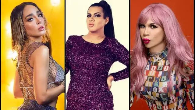 Manelyk González, Kimberly "La Más Preciosa" y Trixy Star, algunas de las invitadas a la marcha gay de Mérida