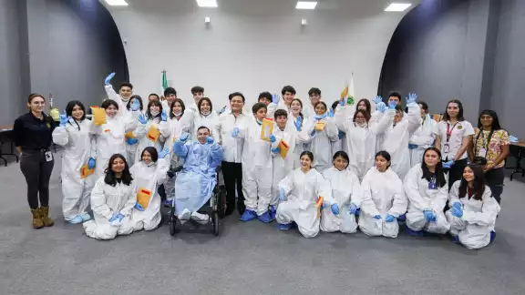 Decenas de niñas, niños y adolescentes participan en el arranque de “Mi Verano en Fiscalía”