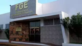 El detenido fue llevado a la Fiscalía General del Estado de Quintana Roo