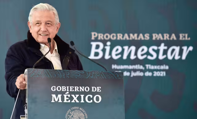 El presidente AMLO brinda informe sobre los Programas para el Bienestar