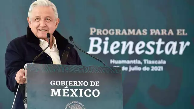 El presidente AMLO brinda informe sobre los Programas para el Bienestar