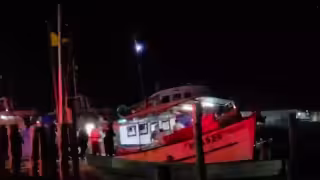 Tres lesionados deja presunta agresión con arma blanca a bordo de embarcación pesquera en Progreso