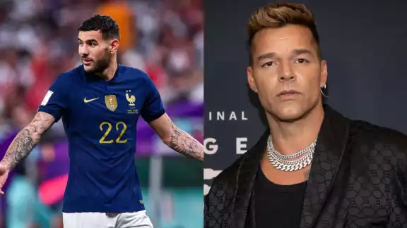 Theo Hernández abrió el marcado en el partido de la semifinal contra Marruecos