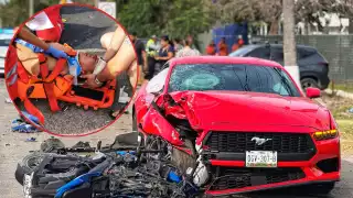 Motociclista pierde la vida tras choque en carretera de Ciudad del Carmen