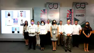 Fueron siete los candidatos a la alcaldía de Cozumel los que participaron en el debate