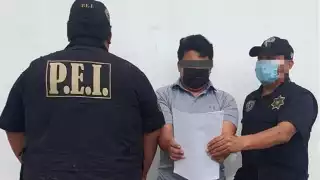 El hombre fue detenido tras liberarse una orden de aprehensión por del delito de violación equiparada agravada