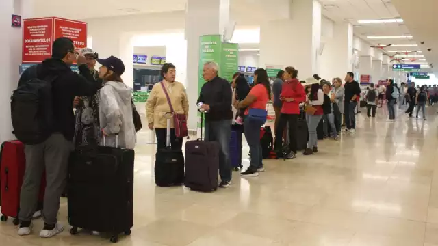 El Aeropuerto de Mérida registra buena movilidad de pasajeros