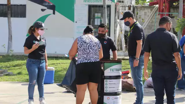 "Más o menos estamos arriba de las mil 200 toneladas, una cantidad descontrolada"