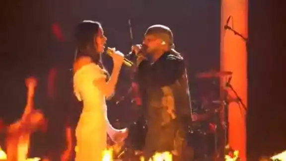 Premios lo Nuestro 2023: Christian Nodal presentó la canción para Belinda con Tini