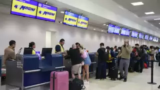 Se programaron 448 operaciones, de las que 225 fueron aterrizajes y 223 despegues