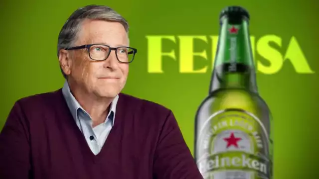 Bill Gates ahora es dueño del 3.76% de Heineken
