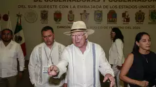 El Embajador de Estados Unidos se refirió además a proyectos para proteger a la selva. (