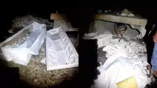 El pasado viernes 22 de abril cerca de la media noche, en la comunidad de Noh-Bec, se registró un hecho inusual en el panteón de la localidad