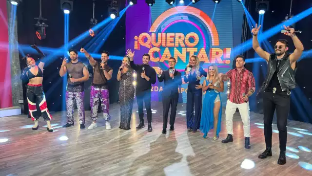 Los participantes de este día en ¡Quiero cantar!. Foto: TV Azteca