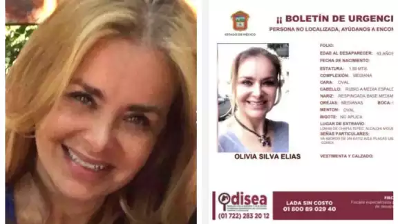 Olivia Silvia Elías era el nombre de la mujer desaparecida Olivia Silvia Elías era el nombre de la mujer desaparecida