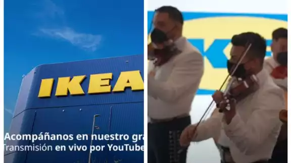 Inauguración de la primera tienda de Ikea en México