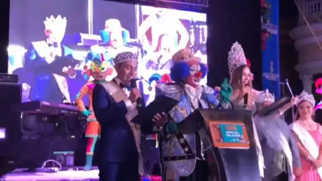 Inauguración del carnaval