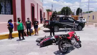 Ninguna de las dos mujeres se quiso hacer responsable del accidente por lo que fueron llevadas a la comandancia