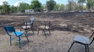 Quema de maleza en Pomuch casi provoca tragedia