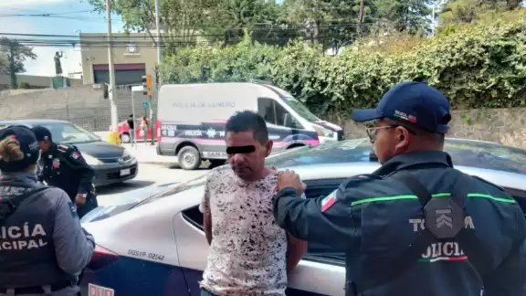 El hombre fue puesto a disposición de la Fiscalía de Edomex El hombre fue puesto a disposición de la Fiscalía de Edomex