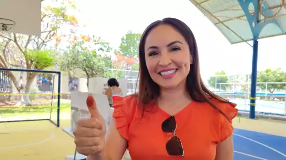 Biby Rabelo va ganando la alcaldía de Campeche Biby Rabelo va ganando la alcaldía de Campeche
