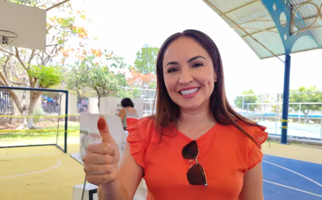 Biby Rabelo va ganando la alcaldía de Campeche