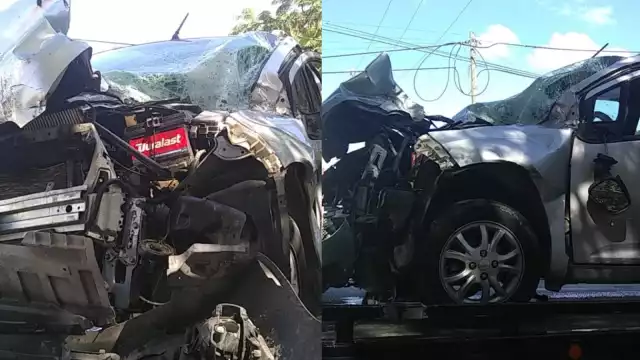 Al lugar llegaron los ajustadores de seguros para hacerse cargo de lo sucedido en el percance