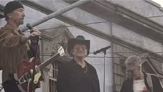 U2 paraliza el Centro Histórico de la CDMX tras grabar video musical