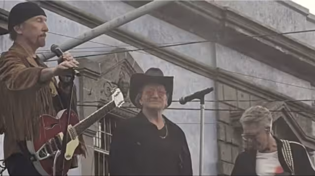 U2 sorprendió a los fans mexicanos