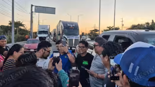 Polymarchs desata euforia entre fans en su paso por Champotón rumbo al Carnaval de Campeche 2026