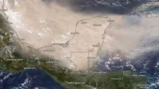 ¿Lloverá? Polvo del Sahara seguirá afectando a Campeche este fin de semana; el pronóstico del clima