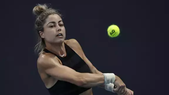Renata Zarazúa en acción en Australia Renata Zarazúa en acción en Australia