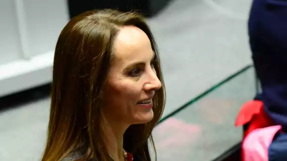 Gabriela fue presentada por la presidenta y los cargos que llevará de cara al Mundial 2026