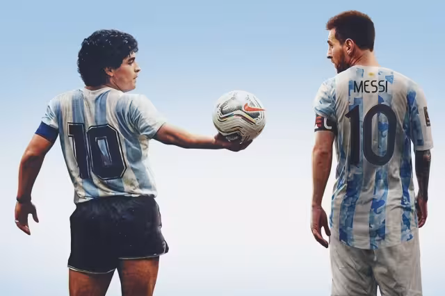 Otra vez las comparaciones entre Maradona y Messi llegaron; esta vez no fue por fútbol.