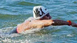 Paulo Strehlke, a sus 18 años, hace historia para México en aguas abiertas olímpicas 