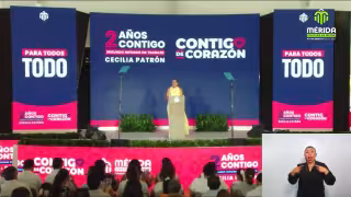 Finanzas sanas y cero impuestos marcan el Segundo Informe de Gobierno en Mérida