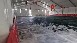 Por tercera ocasión, vuelven a suspender apertura de la pista de hielo en Campeche; ¿cuándo abrirá?