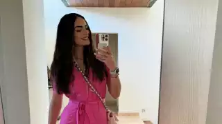 Ximena Navarrete presume su celulitis durante su tercer embarazo y habla del amor propio