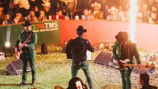 Los Alegres del Barranco minimizan los comentarios en su contra por poner imágenes de ‘El Mencho’ en su presentación