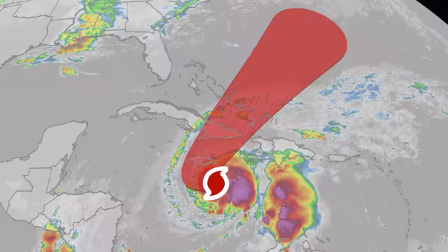 Melissa mantiene su circulación en el Caribe