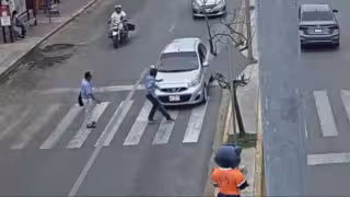 “Un segundo cambia tu vida": Cámaras revelan cómo ocurren los accidentes en calles de Campeche