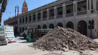 Remodelación de la Plaza Grande de Mérida finalizaría en agosto